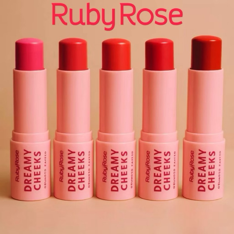 Blush Cremoso Stick Dreamy Cheeks Linha Rosa Longa Duração Natural