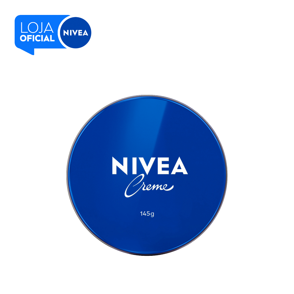 NIVEA Creme Hidratante Lata 145g Para Todo Tipo de Pele
