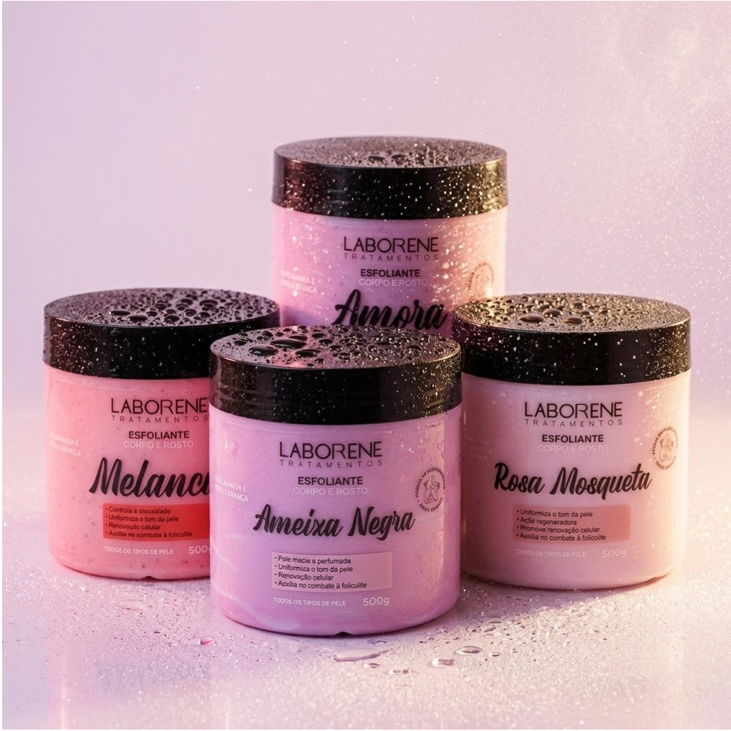 Esfoliante Corpo e Rosto Skincare 500g Clareador Auxiliar